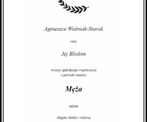 Piotr Woźniak-Starak - nekrologi