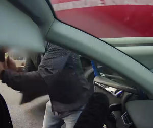 Bił kobietę na autostradzie, bo jechała zgodnie z przepisami! Wszystko nagrała jej 8-letnia córka