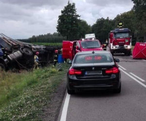 Kalnica. Tragiczny wypadek na DK 66. Zginął 30-letni kierowca osobówki