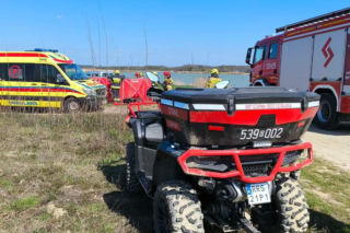 Tragedia podczas wędkowania. Nie żyje mężczyzna, który wpadł do wody
