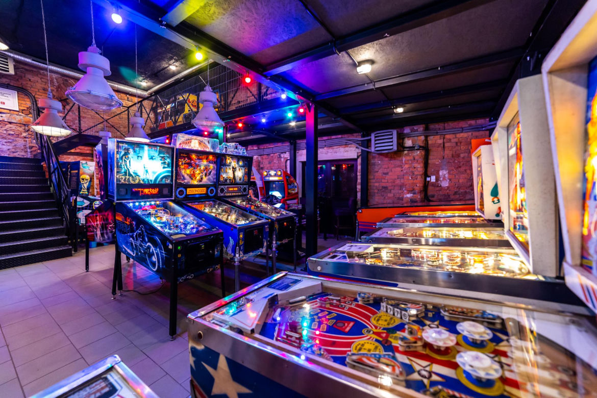 Pinball Station w Warszawie - zdjęcia