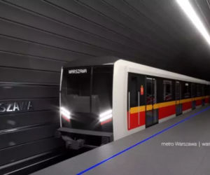 Wizualizacje nowych pociągów metra dla Warszawy