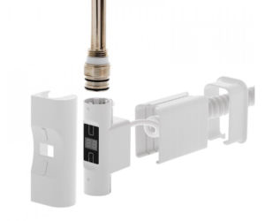 Elektryczna grzałka do grzejników łazienkowych z termostatem