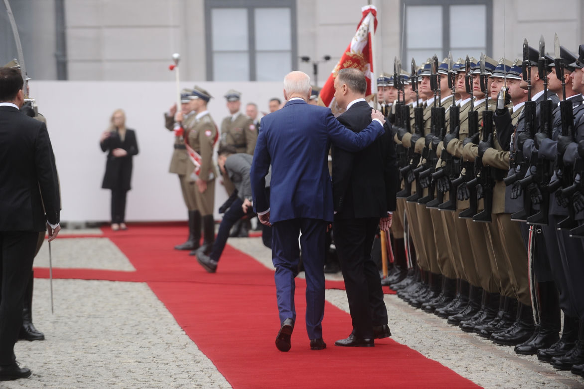 Joe Biden w Pałacu Prezydenckim