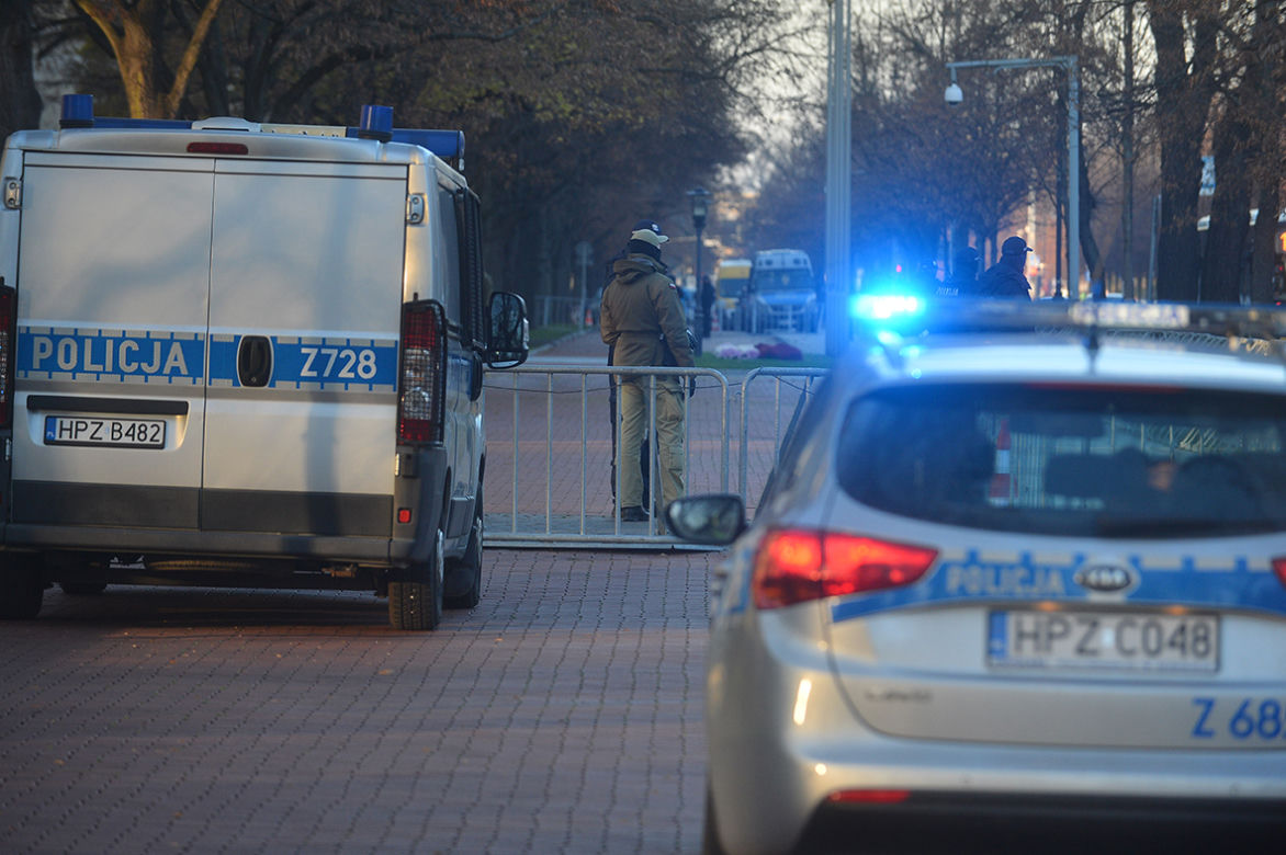 Protest taksówkarzy pod KPRM