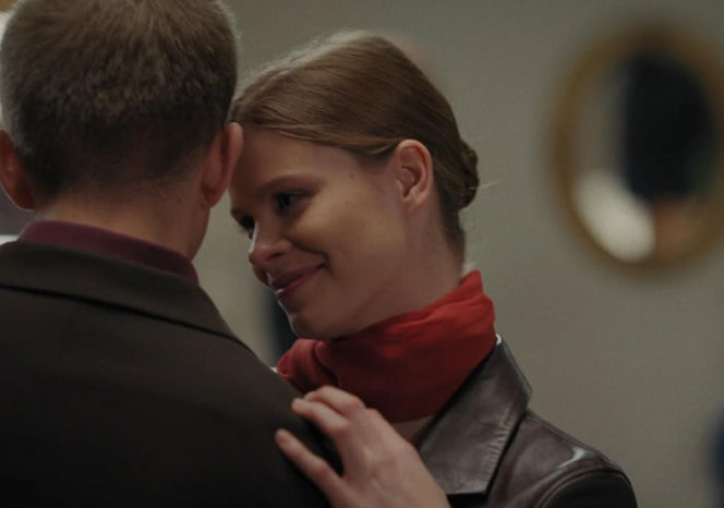 M jak miłość odc. 1926. Majka (Matylda Giegżno), Mateusz (Rafał Kowalski)