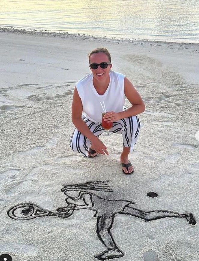 Iga Świątek na Mauritiusie