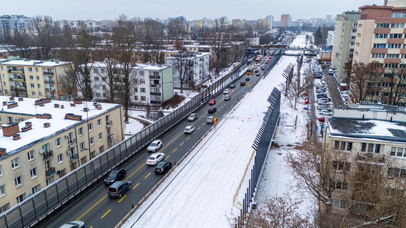 Remont wiaduktów Trasy Łazienkowskiej i al. Stanów Zjednoczonych w Warszawie
