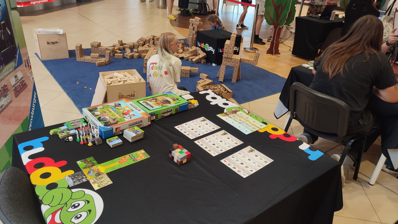 Minecraft w Galerii Leszno