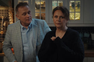 M jak miłość odc. 1937 po wakacjach. Marysia (Małgorzata Pieńkowska), Artur Rogowski (Robert Moskwa)