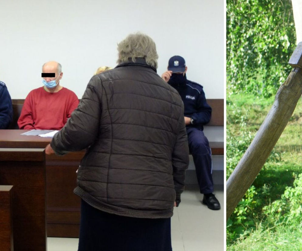 Józefów: Chciał ZABIĆ własną matkę?! Wpadł w furię. Powód SZOKUJE [ZDJĘCIA]