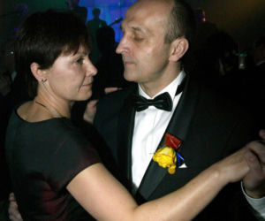 Kazimierz Marcinkiewicz z żoną