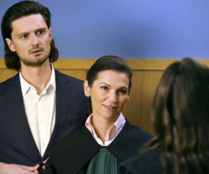 Barwy szczęścia odc. 2411. Natalia (Maria Dejmek), Radek Morawski (Filip Kosior), Sylwia Paszkowska (Olga Bończyk)