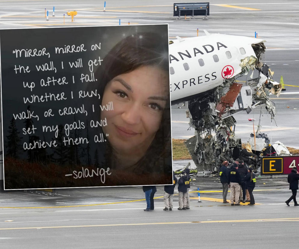 Tak wygląda cudem ocalona stewardesa! Miała przeczucie katastrofy?