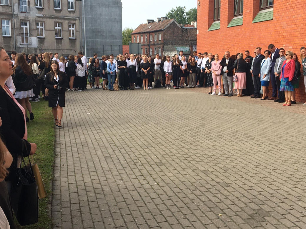 Rozpoczęcie roku szkolnego w II LO w Grudziądzu