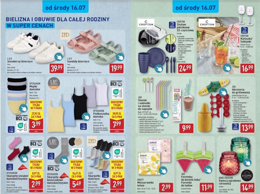 Wielkie promocje w ALDI już od środy 16.07. Klienci zwariują!