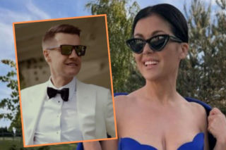 Cichopek i Kurzajewski olśniewali na weselu Mroczka. Aktorka odsłoniła dekolt i nogi