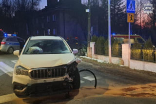 Zderzenie w Tarnowskich Górach. Kierowca zasnął za kierownicą