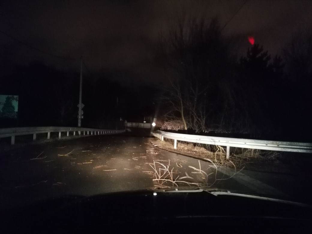 Tak wyglądała w nocy Wola Justowska bez prądu