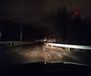 Tak wyglądała w nocy Wola Justowska bez prądu