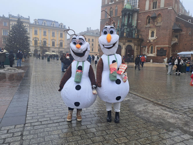 34. finał WOŚP w Krakowie. Golden Retrievery na Rynku Głównym