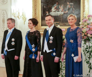 Agata Duda podczas wizyty w Finlandii zachwyciła