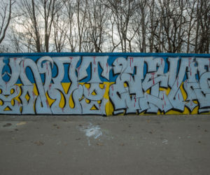 Wojna na Ukrainie. Niezwykłe murale w Warszawie