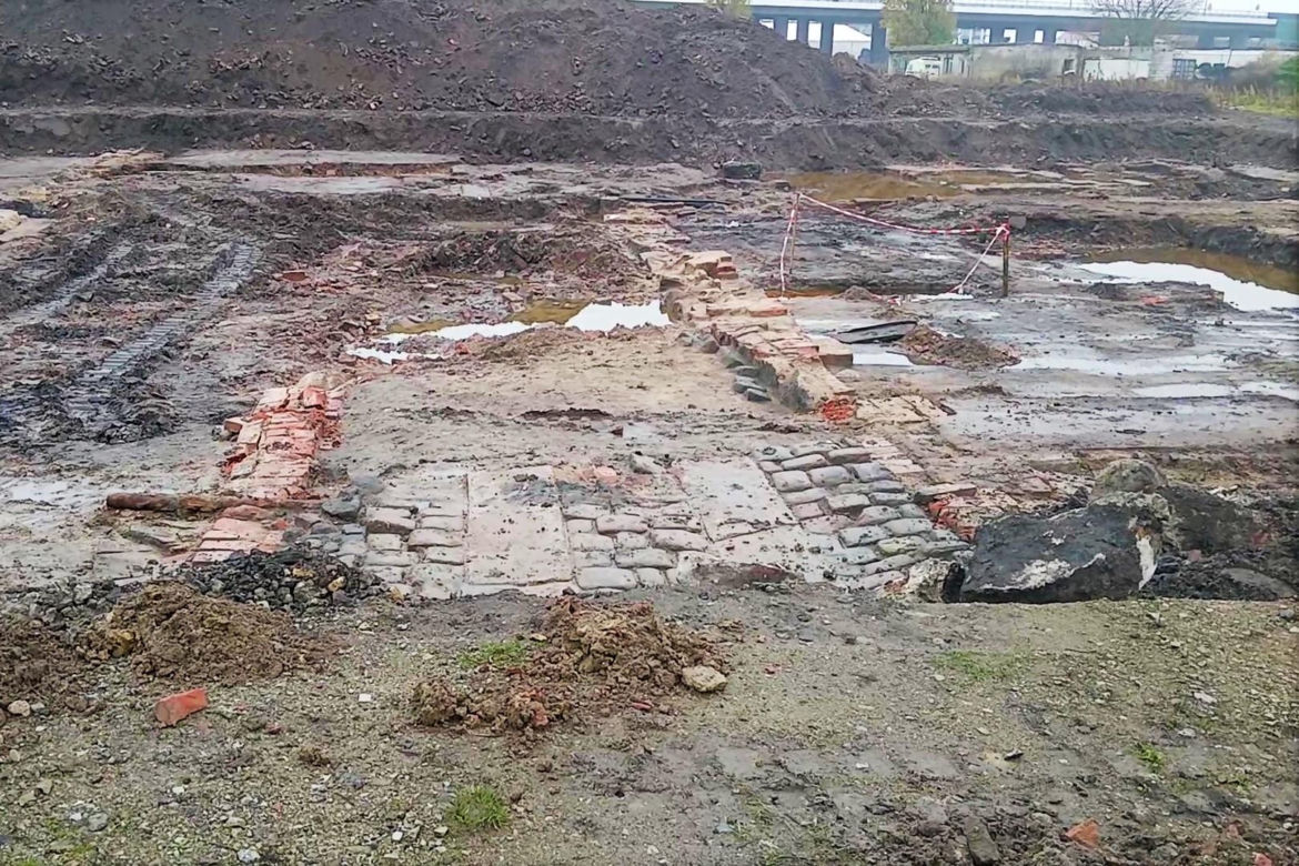 Pozostałości spichlerzy przy ul. Zbożowej