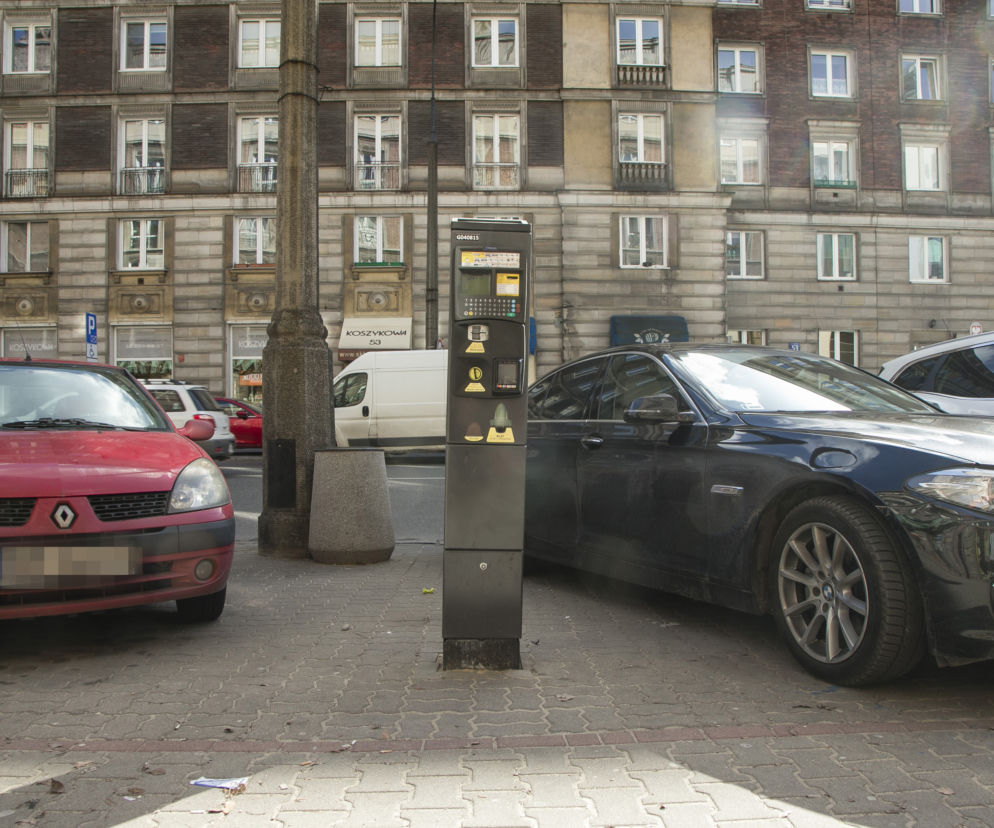 Parkometry nielegalne