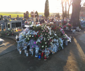 Morderstwo pod Grudziądzem. Pogrzeb zamordowanej kobiety