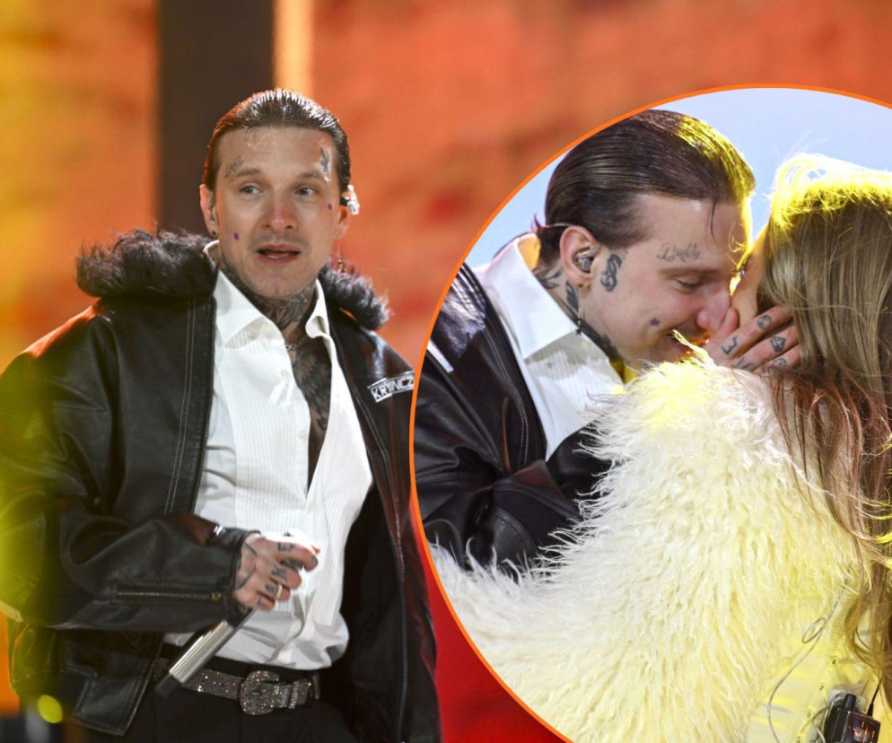 Smolasty i jego była dziewczyna razem na scenie