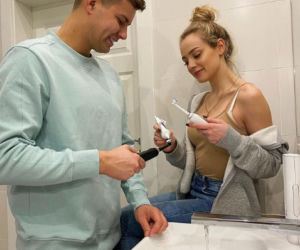 Wiktoria Gąsiewska w bieliźnie