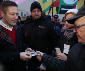 Wiceprezydent Warszawy podzielił się opłatkiem