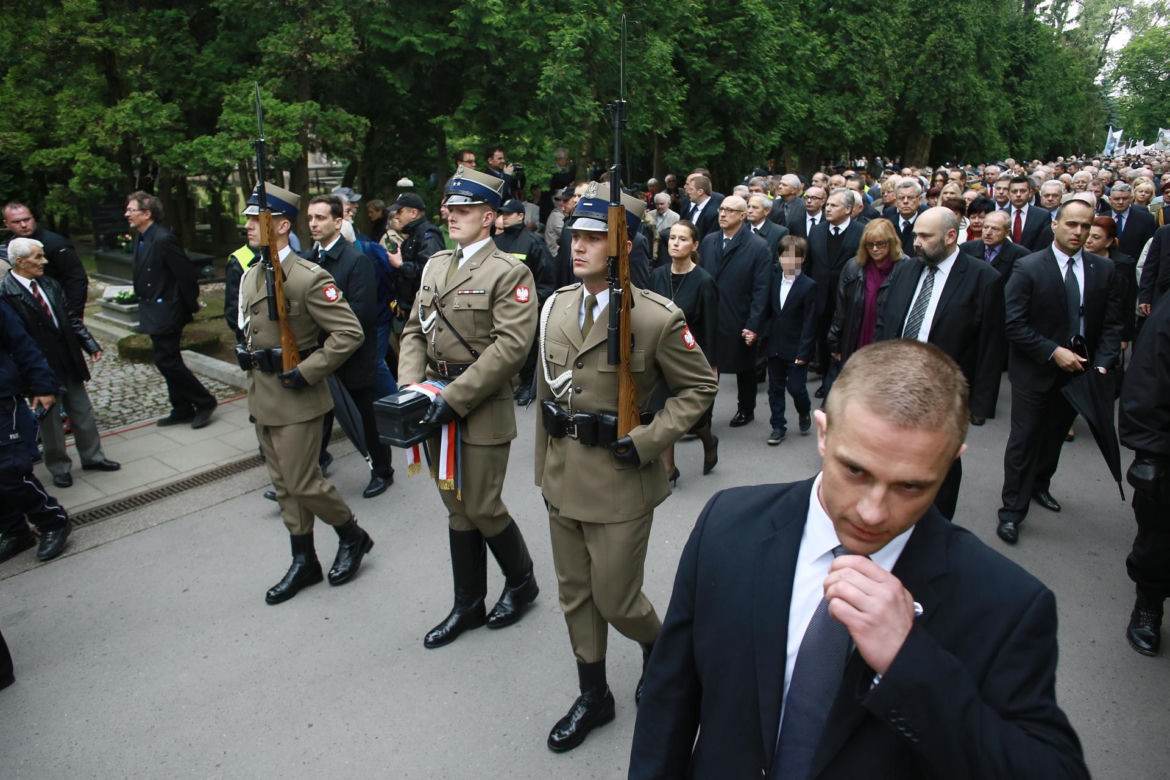 Pogrzeb gen. Wojciecha Jaruzelskiego w Warszawie. Były protesty