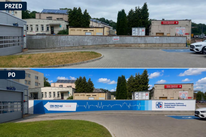 mural SPZOZ Siedlce