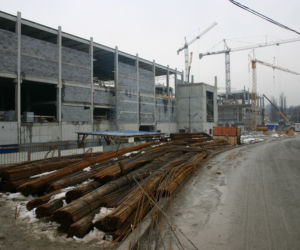 Bonarka City Center - budowa styczeń 2009 r.