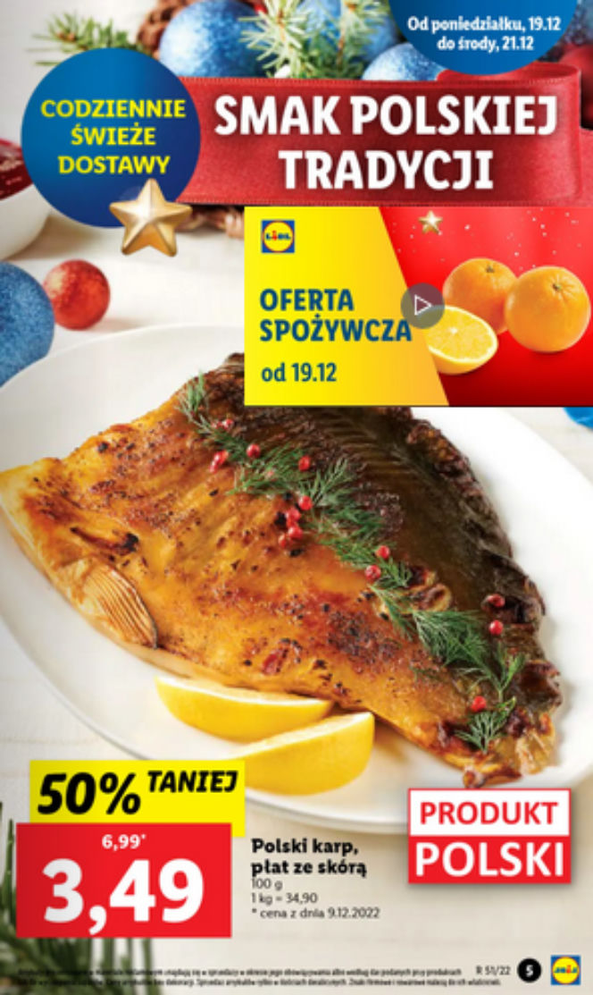 Cena karpia
