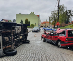 Groźny wypadek w Olsztynku