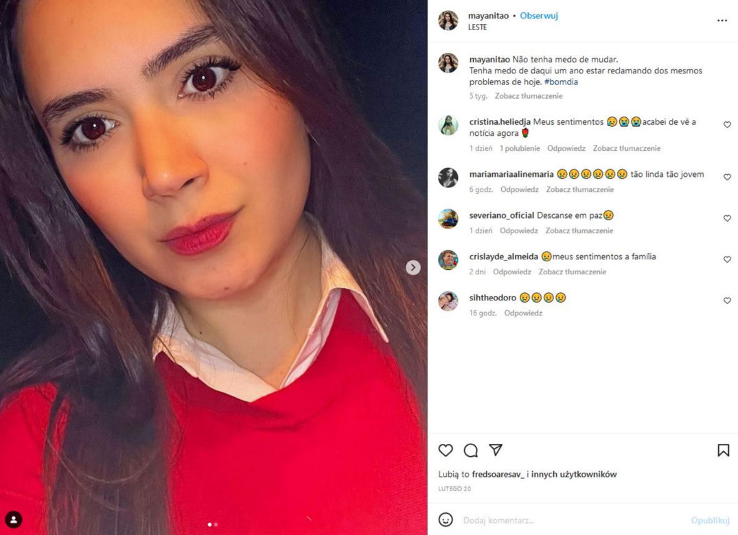 Miss Brazylii nie żyje! 26-latka próbowała się ratować z pożaru