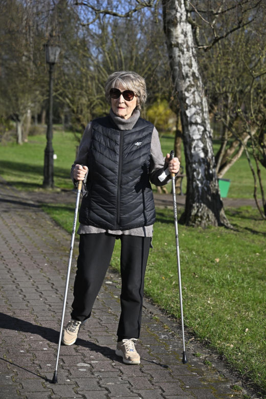 Irena Santor wraca do zdrowia w Skolimowie