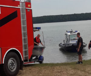 Utonięcie na Jeziorze Łańskim