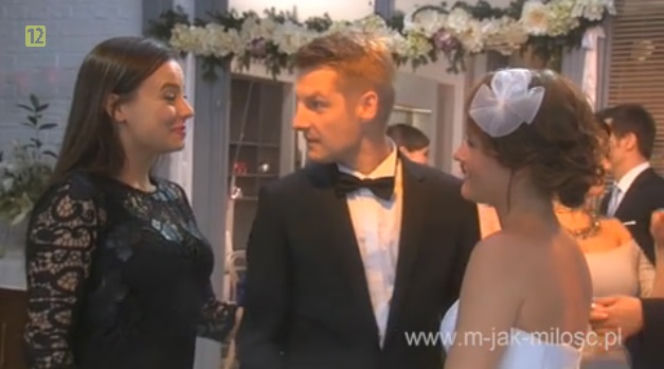 M jak miłość po wakacjach 2014. Ala (Olga Frycz), Paweł Zduński (Rafał Mroczek), Magda (Anna Mucha)