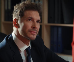 M jak miłość odc. 1929. Elżbieta Domańska (Katarzyna Dąbrowska), Marcin (Mikołaj Roznerski)