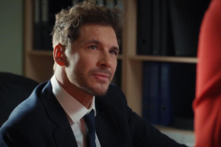 M jak miłość odc. 1929. Elżbieta Domańska (Katarzyna Dąbrowska), Marcin (Mikołaj Roznerski)