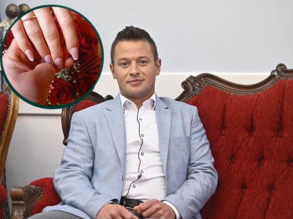 Rolnik Krzysztof, który "szukał żony" w telewizji, sam sobie znalazł narzeczoną! Po raz pierwszy ją pokazał