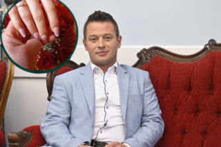 Rolnik Krzysztof, który szukał żony w telewizji, sam sobie znalazł narzeczoną! Po raz pierwszy ją pokazał