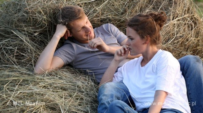 M jak miłość odc. 1085. Ala (Olga Frycz), Paweł (Rafał Mroczek)