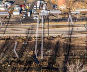Przebudowa linii kolejowej E65 w Sosnowcu, remonty wiaduktów, dworca, peronów