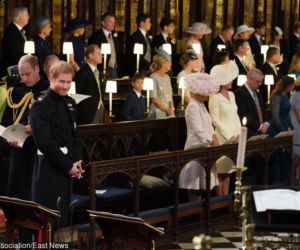 ŚLUB KSIĘCIA HARRY'EGO Z MEGHAN MARKLE - KOŚCIÓŁ.