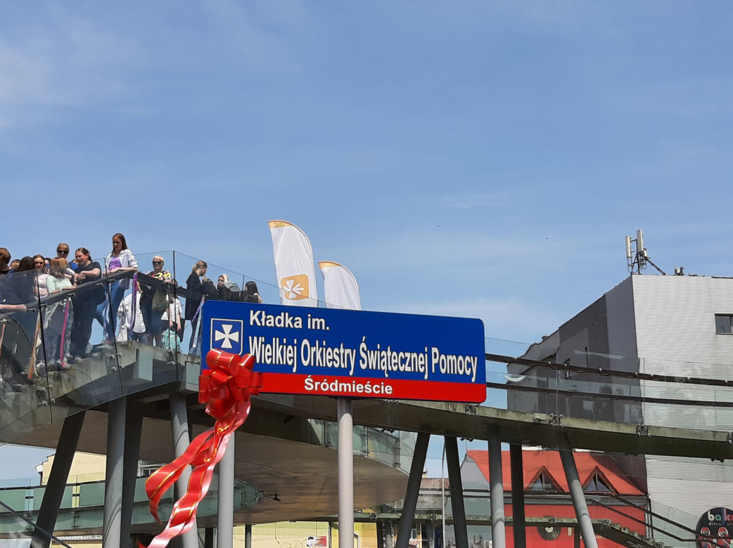 Nadanie imienia Okrągłej Kładce. Jurek Owsiak w Rzeszowie